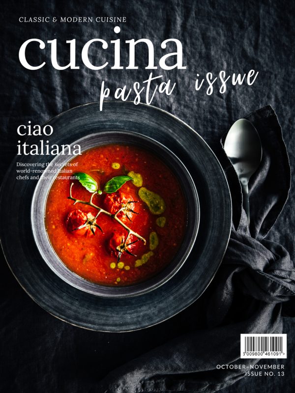 Food magazine cover-Roasted Tomato Soup-Zuzana Rainet-Food Photographer-Bratislava Slovakia