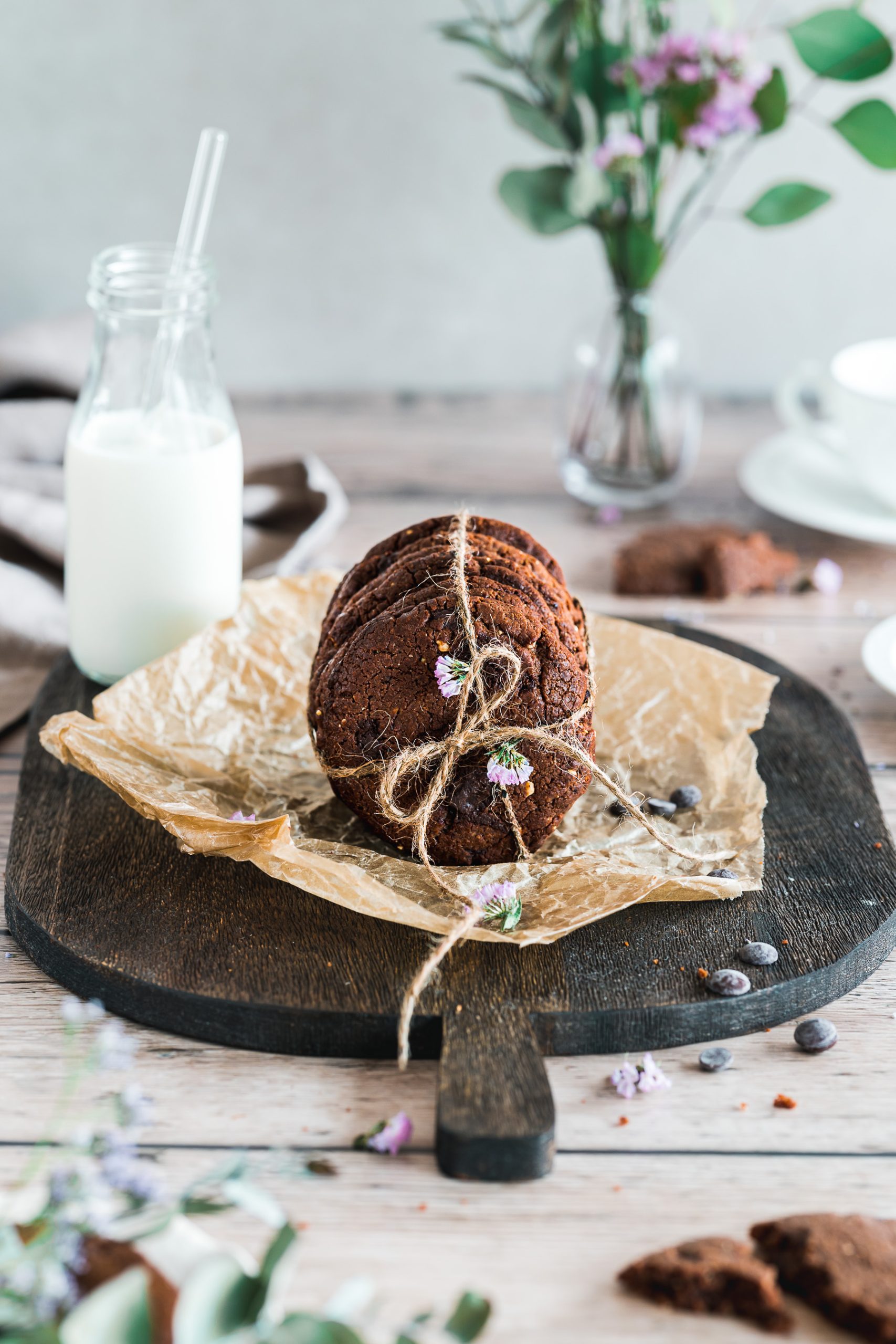 Čokoládové cookies, recept, Fotografie jedla, food fotograf Zuzana Rainet, Bratislava Slovensko